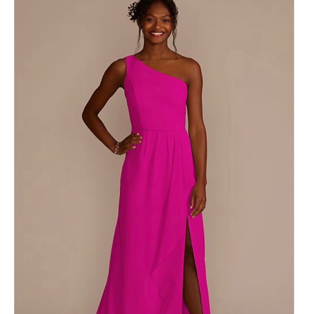 David’s Bridal Dress - F20011 begonia 10